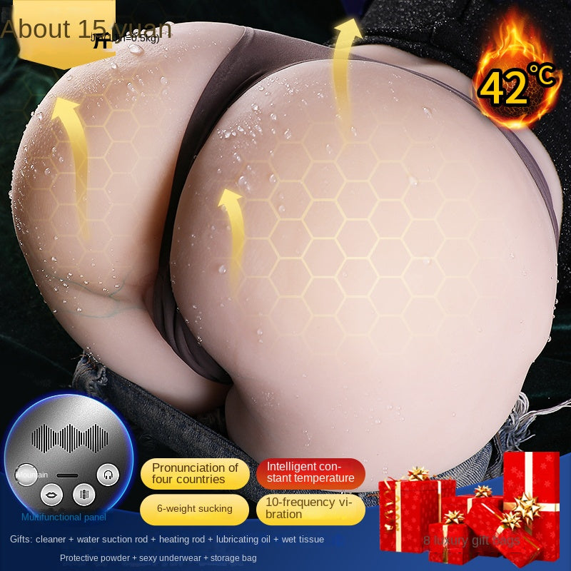 Kostenloser Versand | Masturbator für Männer mit 6-stufiger Saugkraft, 10-stufiger Vibration und konstanter Temperaturregelung