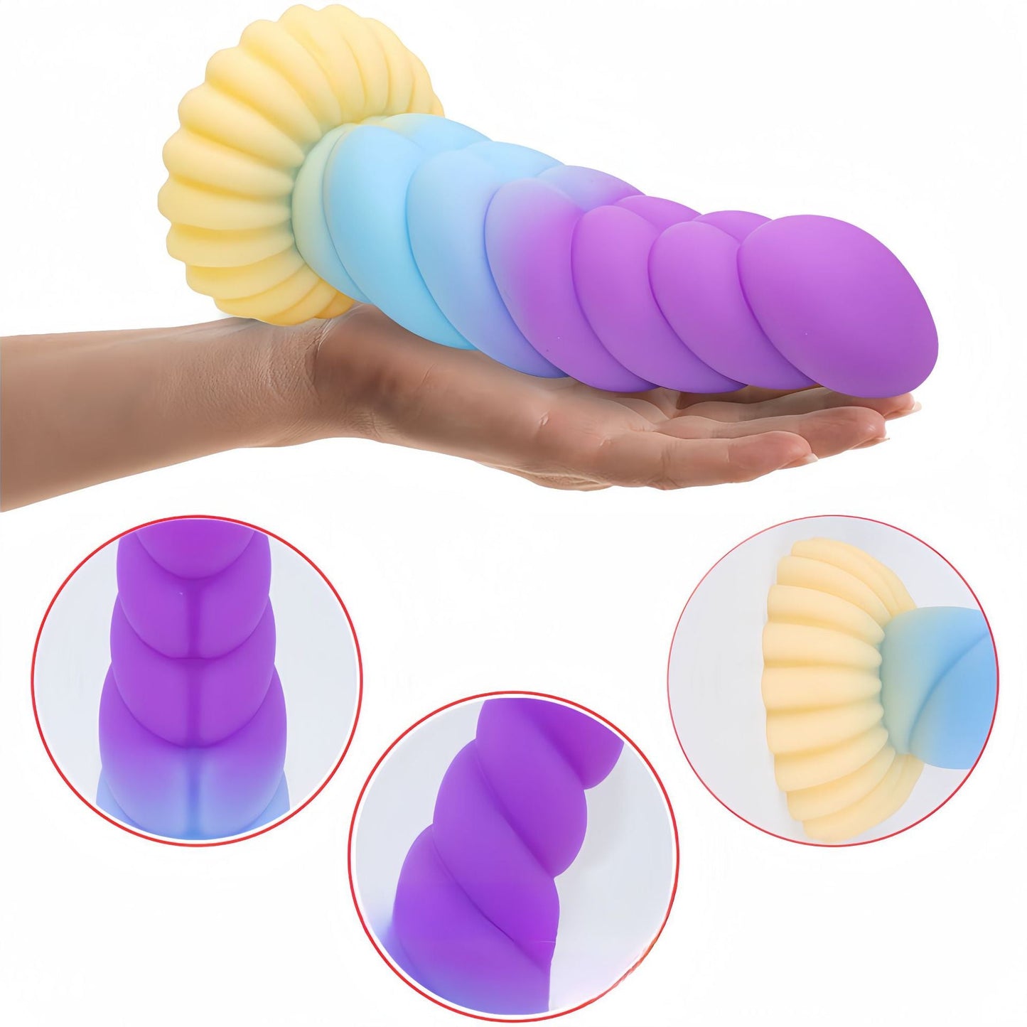 Kostenloser Versand | Leuchtender Dildo mit starkem Saugnapf, Sexspielzeug für Frauen