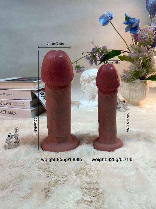 855g/1.88lb Realistic Silicone Dildo for Women – Smooth & Elegant Design