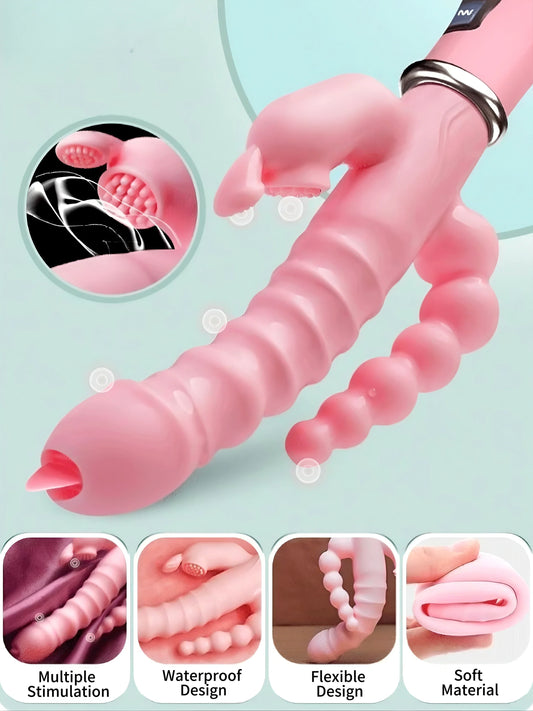 G-Spot Rabbit Vibrator — Clitoral Stimulator | Waterproof | Free Shipping