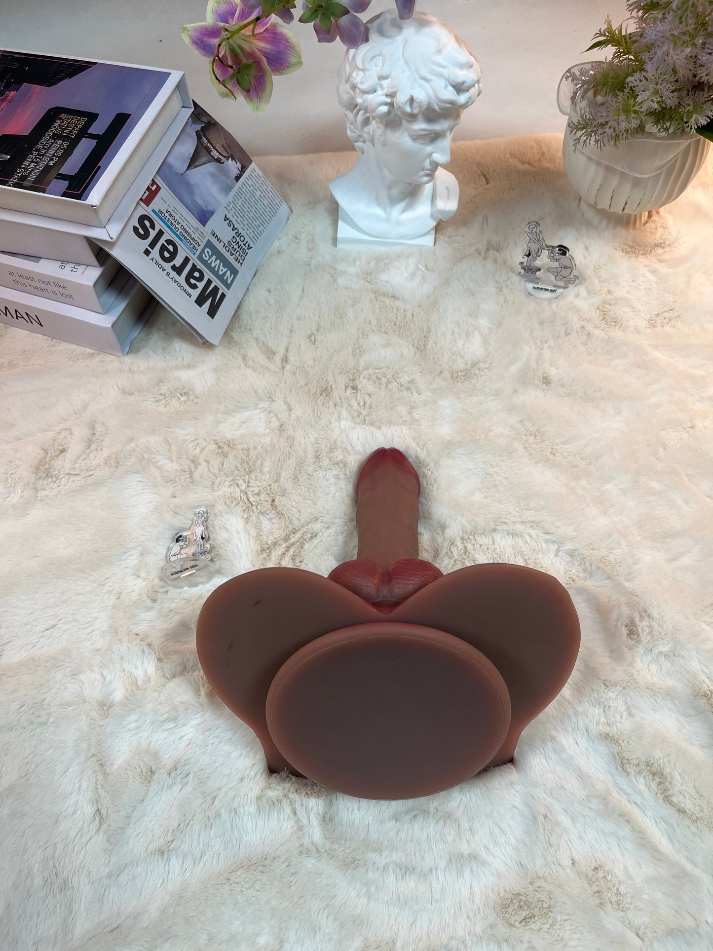 1010g/2.23lb waterproof silicone manual massager designed specifically for women