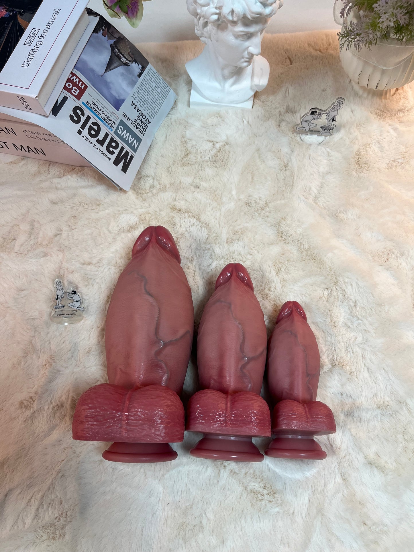 1500g/3.31lb Extra Large Silicone Dildo – Premium Body-Safe Design