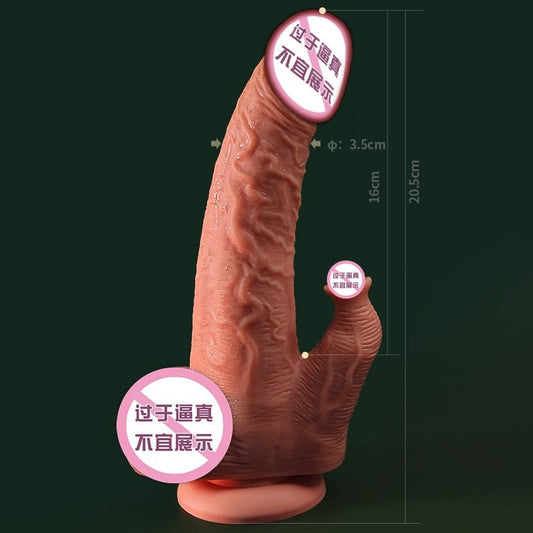 Tongue Licking Vibrator — Telescopic + Heating | Free Shipping