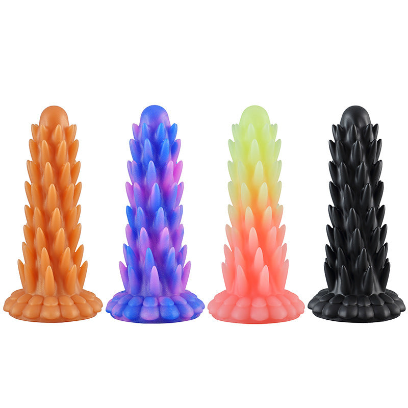 Colorful Noctilucent Dildo — Strong Suction Cup | Free Shipping