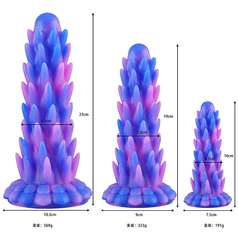 Colorful Noctilucent Dildo — Strong Suction Cup | Free Shipping