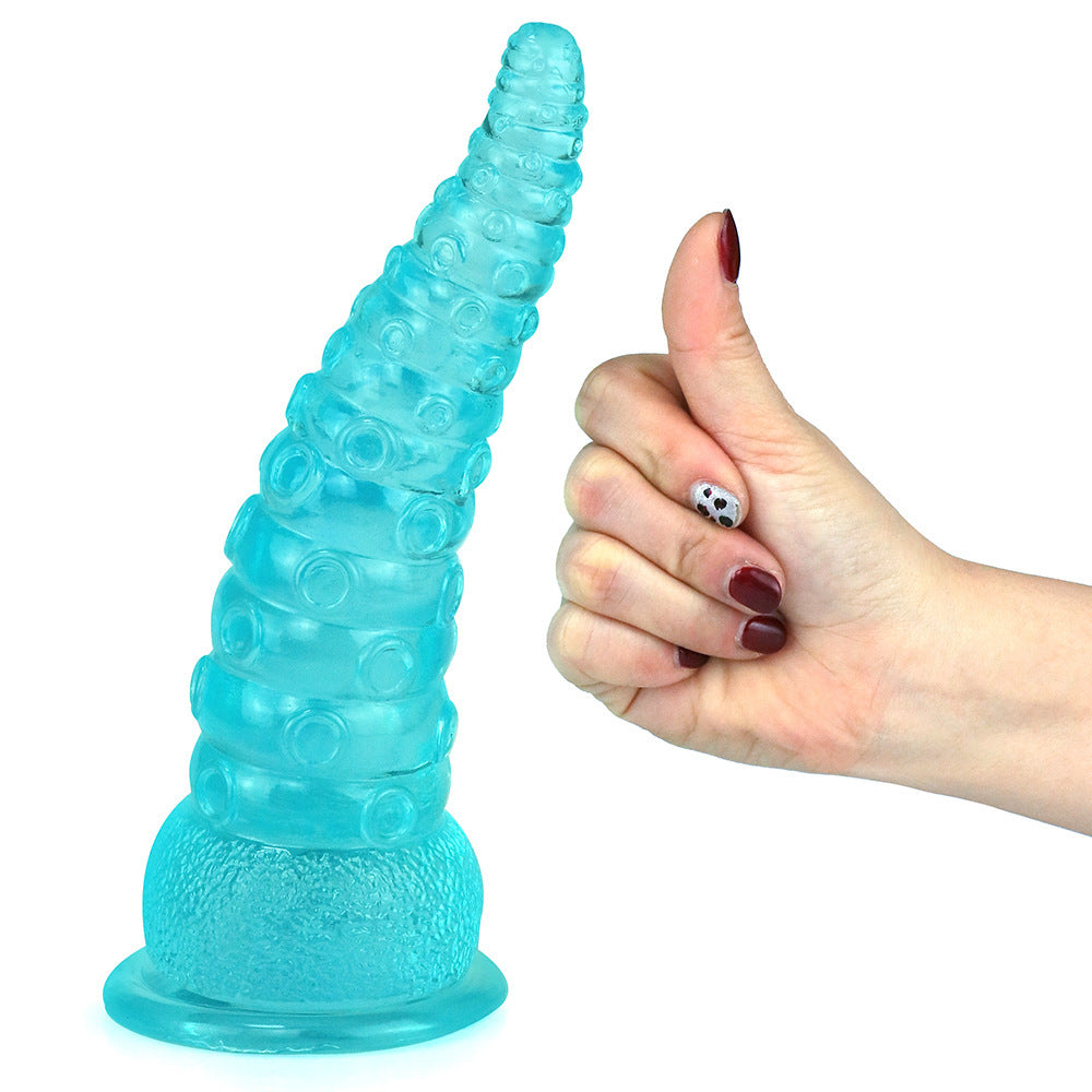 Kostenloser Versand | Bunter Dildo mit starkem Saugnapf, Sexspielzeug für Frauen