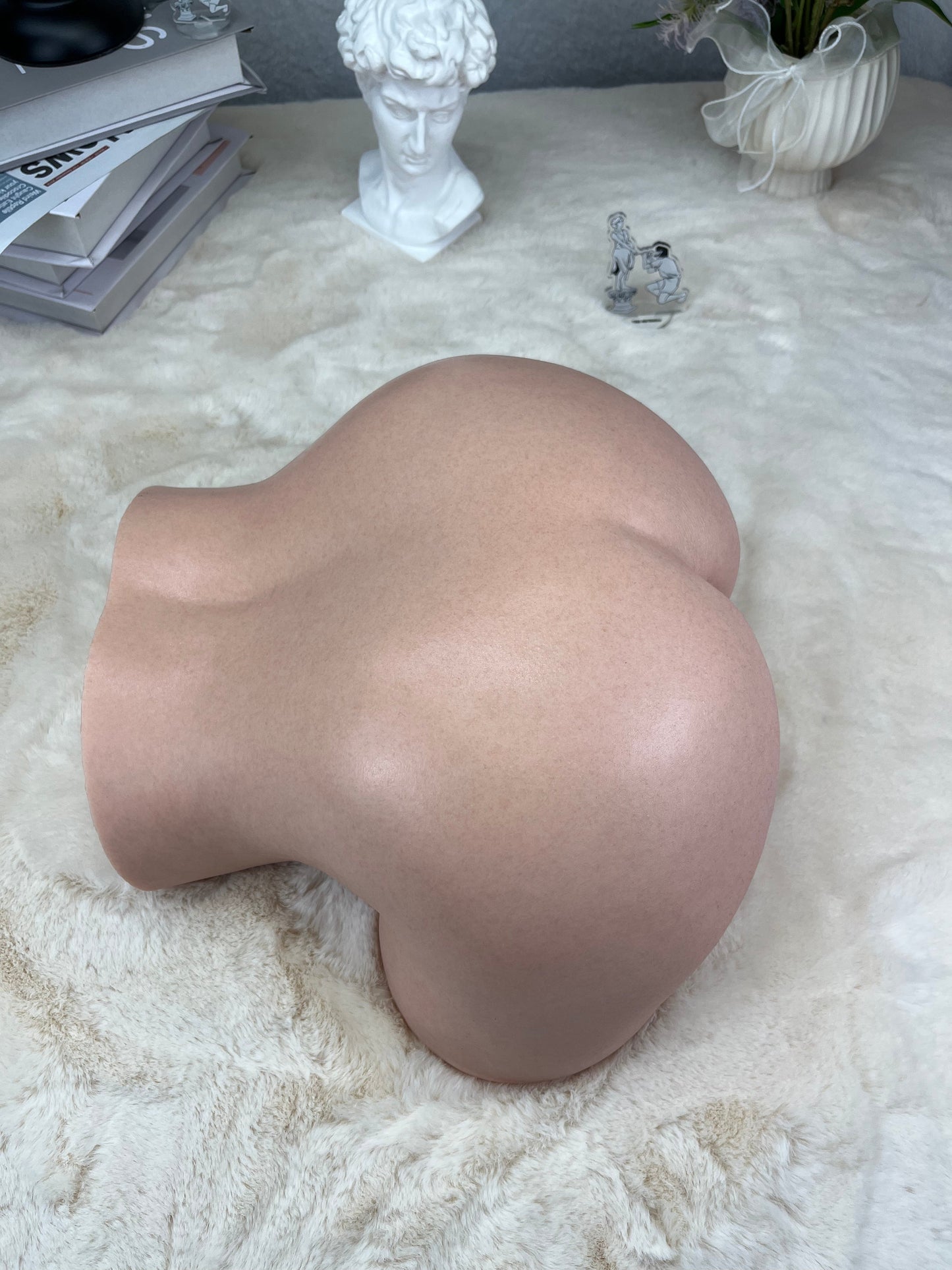 送料無料丨12kg/26.5lb 1:1型取りプラチナシリコン製トルソーモデル（デュアルチャンネル搭載） – 超リアルな肌触り＆実物そっくりのプロポーション