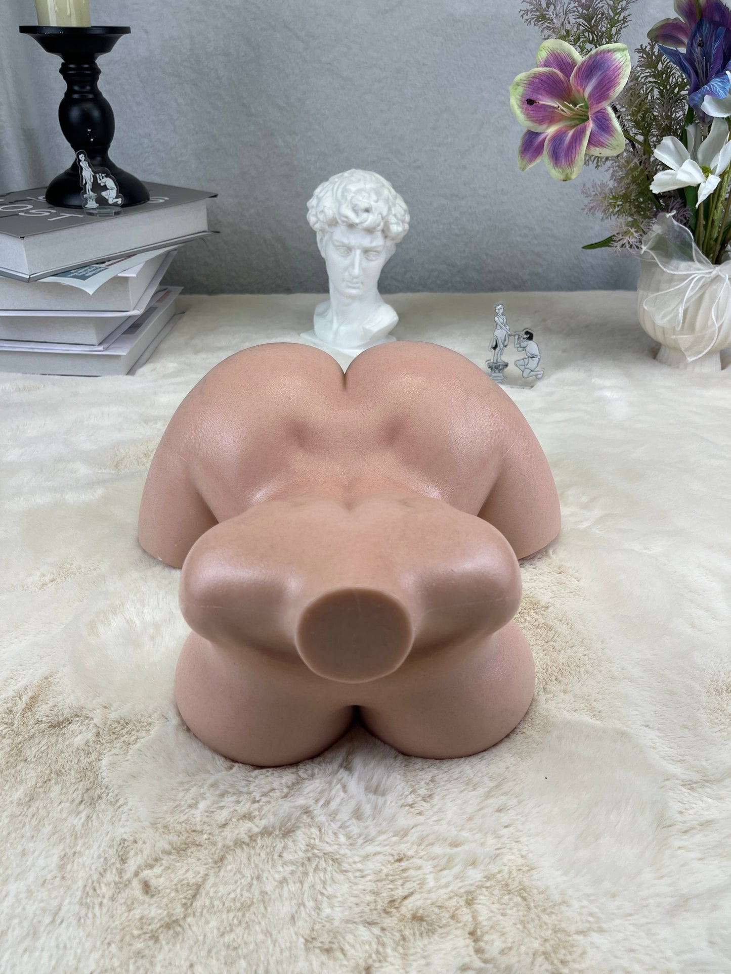 Platinum Silicone Mini Half-Body – 6kg / 13.2lb, Full Bust, 3-in-1