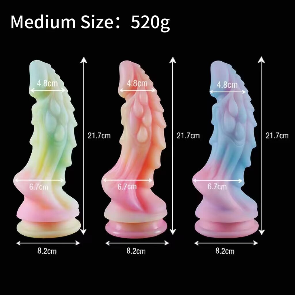 Dragon-Shape Fantasy Dildo — Strong Suction Cup | Free Shipping