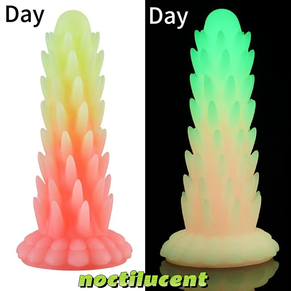 Colorful Noctilucent Dildo — Strong Suction Cup | Free Shipping